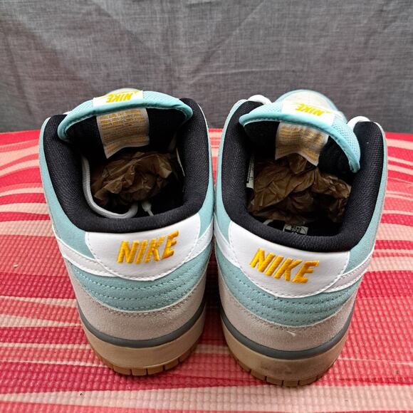 Nike SB Dunk Low Pro 304292-410 2014 Gulf Of Mexico Size 12 Men Glacier Ice/Whit - Picture 5 of 15